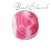 Bead Glas rosa für European Beads  925er Silber CarloBiagi Beads Silberbeads BBGMNL04