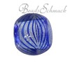 Bead Glas blau für European Beads  925er Silber CarloBiagi Beads Silberbeads BBGMNL06