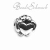 Bead Valentinsherz European Beads  925er Silber CarloBiagi Beads Silberbeads BBS001