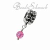 Dangle Bead Rose European Beads  925er Silber CarloBiagi Beads Silberbeads BDBB10