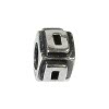 Bead Buchstabe D European Beads  925er Silber CarloBiagi Beads Silberbeads BLPD